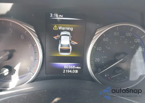 2016 Infiniti Q50 3.0T Premium/3.0T Sport from USA, damaged, VIN JN1EV7AR6GN344574